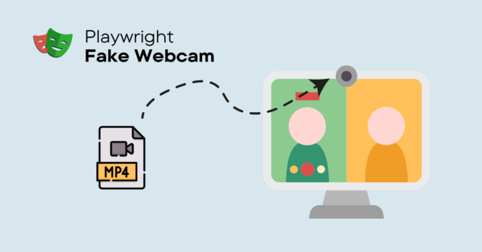 Playwright Fake Webcam Playwright ทดสอบ webcam