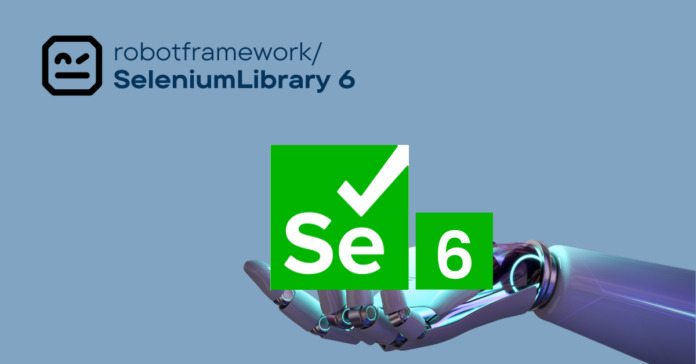 Robot-Framework-SeleniumLibrary-6 Robot framework SeleniumLibrary Version 6 รองรับ locator ประเภท 'data-' attributes และทำการแก้ไขฟังก์ชัน Run on failure