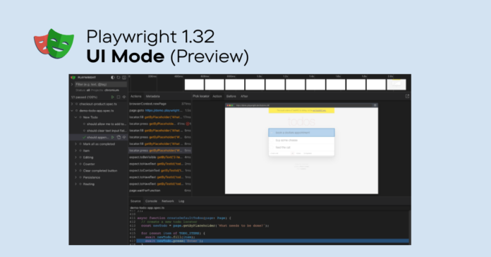 playwright-ui-mode-preview playwright ui mode debug test script